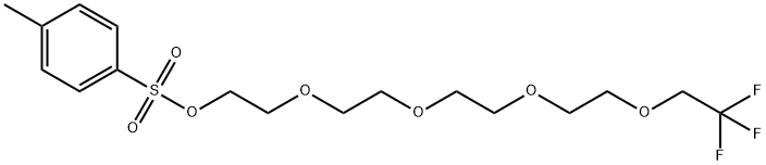 1,1,1-Trifluoroethyl-PEG5-Tos 구조식 이미지