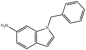 1-benzyl-1H-indol-6-amine 구조식 이미지