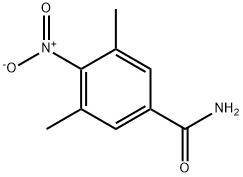 Benzamide, 3,5-dimethyl-4-nitro- 구조식 이미지