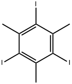 Benzene, 1,3,5-triiodo-2,4,6-trimethyl- 구조식 이미지