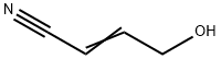 2-Butenenitrile, 4-hydroxy- Structure