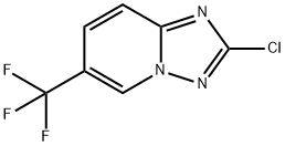 2-CHLORO-6-(TRIFLUOROMETHYL)-[1,2,4]TRIAZOLO[1,5-A]PYRIDINE(WXFC0760) Structure