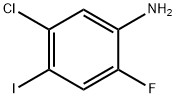 Benzenamine, 5-chloro-2-fluoro-4-iodo- Structure