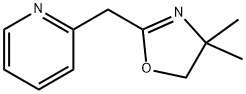 Pyridine, 2-[(4,5-dihydro-4,4-dimethyl-2-oxazolyl)methyl]- Structure