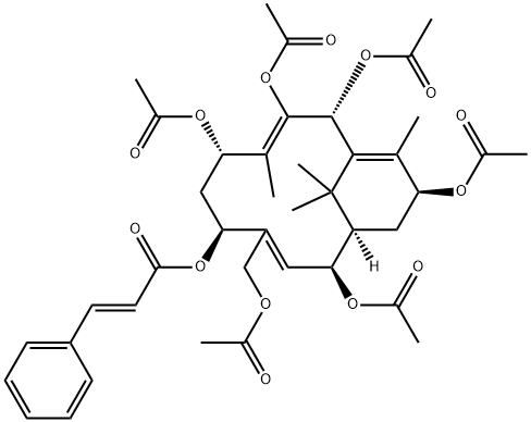 Taxuspine X Structure