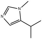 1H-Imidazole,1-methyl-5-(1-methylethyl)-(9CI) Structure