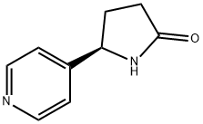 (R)-5-Pyridin-4-yl-pyrrolidin-2-one Structure