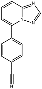 Benzonitrile, 4-[1,2,4]triazolo[1,5-a]pyridin-5-yl- 구조식 이미지