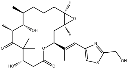 epothilone E 구조식 이미지