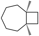 1α,7α-디메틸비시클로[5.2.0]노난 구조식 이미지