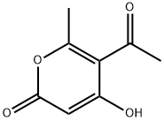 2H-Pyran-2-one, 5-acetyl-4-hydroxy-6-methyl- Structure