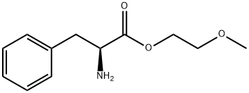 L-Phenylalanine, 2-methoxyethyl ester Structure