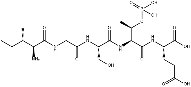 (Ser(POH)22)-Tau Peptide (260-264) PAb Blocking Structure