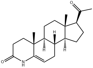 2H-Indeno[5,4-f]quinolin-2-one, 7-acetyl-1,3,4,4a,4b,5,6,6a,7,8,9,9a,9b,10-tetradecahydro-4a,6a-dimethyl-, (4aR,4bS,6aS,7S,9aS,9bS)- 구조식 이미지