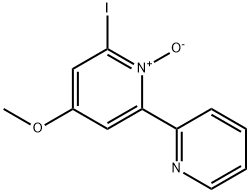 2,2'-Bipyridine, 6-iodo-4-methoxy-, 1-oxide 구조식 이미지