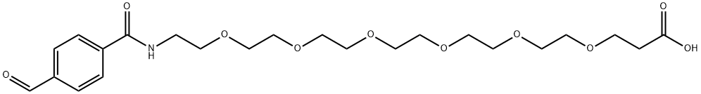 Ald--Ph-PEG6-acid Structure