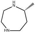 1H-1,4-Diazepine, hexahydro-5-methyl-, (5R)- Structure