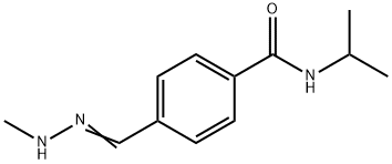 N-isopropyl-alpha-(2-methylhydrazo)-4-toluamide 구조식 이미지