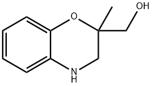 (2-methyl-3,4-dihydro-2H-1,4-benzoxazin-2-yl)methanol Structure