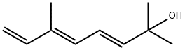 3,5,7-Octatrien-2-ol, 2,6-dimethyl-, (3E,5E)- 구조식 이미지