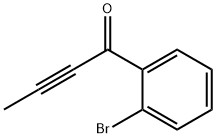 2-Butyn-1-one, 1-(2-bromophenyl)- Structure
