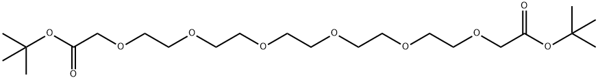 Peg6-(ch2co2t-butyl)2 Structure