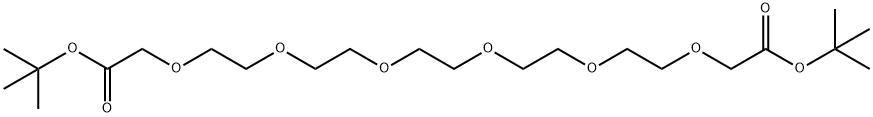 Peg6-(ch2co2t-butyl)2 구조식 이미지