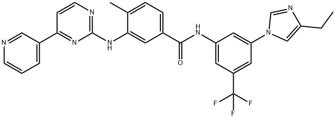 NILOTINIB IMPURITY 11 구조식 이미지