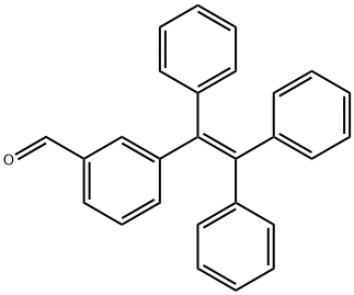 Benzaldehyde, 3-(1,2,2-triphenylethenyl)- 구조식 이미지