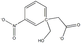 Benzenemethanol, 3-nitro-, 1-acetate 구조식 이미지