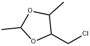 1,3-디옥솔란,4-(클로로메틸)-2,5-디메틸-,입체이성질체(8CI) 구조식 이미지