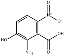 Benzoic acid, 2-amino-3-hydroxy-6-nitro- Structure