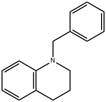 Quinoline, 1,2,3,4-tetrahydro-1-(phenylmethyl)- Structure