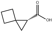 Spiro[2.3]hexane-1-carboxylic acid, (1R)- Structure