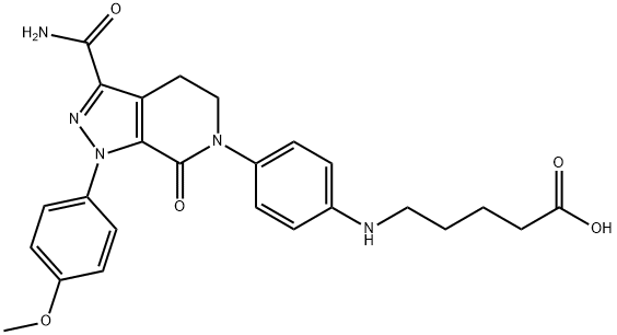 Apixaban Amino Acid Impurity Structure