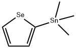 Stannane, trimethylselenophene-2-yl- Structure