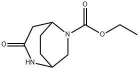 1-Boc-3,9-diazabicyclo[4.2.1] heptan-4-one Structure