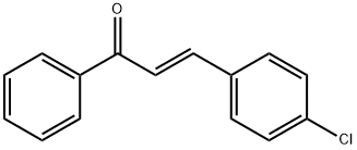 (E)-β-(4-Chlorophenyl)acrylophenone Structure