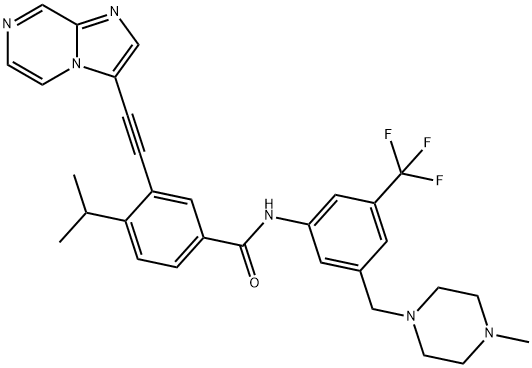 Dual DDR1 and DDR2 inhibitor 5n 구조식 이미지