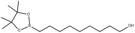 1,3,2-Dioxaborolane-2-nonanol, 4,4,5,5-tetramethyl- Structure