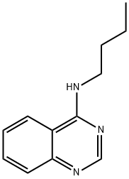 4-Quinazolinamine, N-butyl- Structure