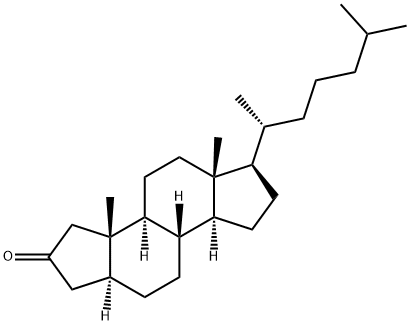 A-Nor-5α-cholestan-2-one Structure