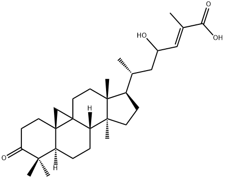 23-HydroxyMangiferonic acid Structure