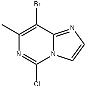 8-Bromo-5-chloro-7-methylimidazo[1,2-c]pyrimidine 구조식 이미지