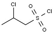 1-Propanesulfonyl chloride, 2-chloro- Structure