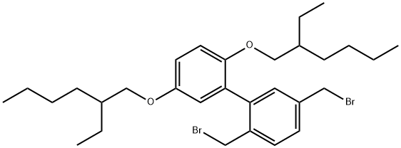 2,5-BIS(브로모메틸)-2',5'-BIS(2- 구조식 이미지