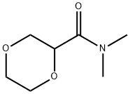 1,4-Dioxane-2-carboxamide,N,N-dimethyl-(9CI) Structure