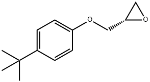 Oxirane, 2-[[4-(1,1-dimethylethyl)phenoxy]methyl]-, (2S)- Structure