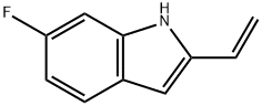 1H-인돌,2-에테닐-6-플루오로-(9Cl) 구조식 이미지