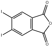 1,3-Isobenzofurandione, 5,6-diiodo- Structure